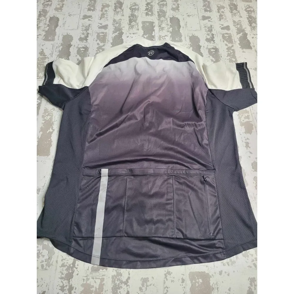 3489 Novara Men's Cycling Jersey Black/Red XL‎